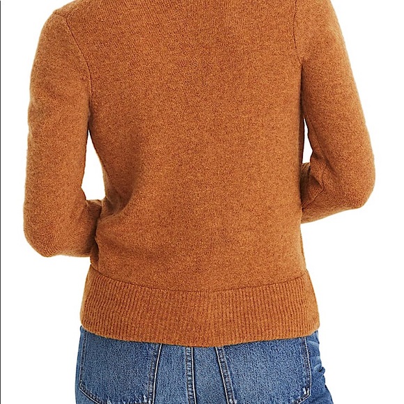 Madewell Faux Wrap Pullover Sweater - Picture 4 of 5